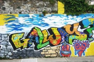 Galway Ireland Graffitti Art Wall