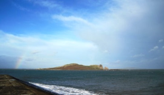 Rainbow View from Dublin Harbor