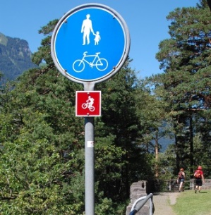Swiss Path Confederation Trails along Lake Lucerne
