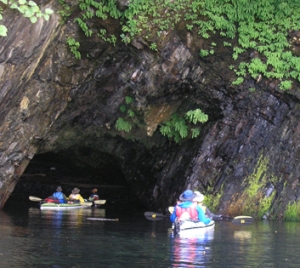 Vancouver Island BC Sea Cave