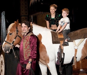 Arabian Nights Sneak Peek Boy on Horse
