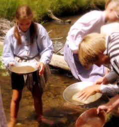 Nevada City Montana Panning fo rGold