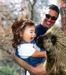 San Diego Zoo Child Dad Procupine CityPASS