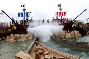 Pirtae Reef at Legoland in Southern California 