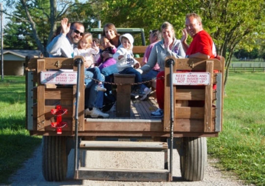 Bonnybrook Farms Wagon Ride in Ohio