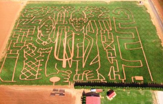 At'l Do Farms Corn Maze Lubbock Texas