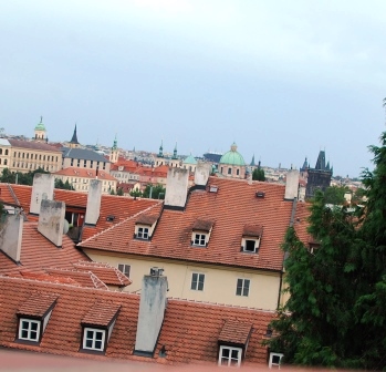 Europe Family Vacation Rental Balcony View 