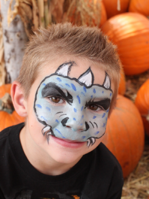 Irvine Railroad Pumpkin Patch Face Painting