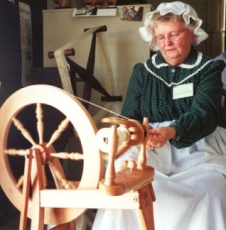 Weaver at Crook Farm Bradford Pennsylvania
