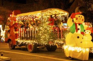 Calistoga Chrismas Train Napa Valley California