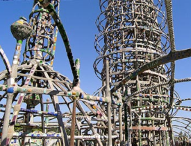 Watts Towers LA - Pacific Standard Time 
