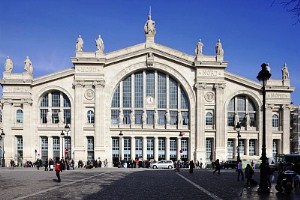 Grand Train Station Paris by Jaques Leber