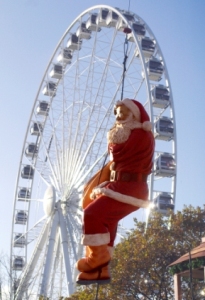 Santa at Wintewr Wonderland Hyde Park London