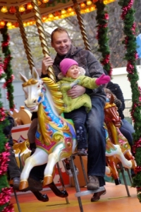 Carousel at Hyde Park Wineter Wonderland London