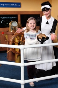 Titanic Museum Pigeon Forge Child Steering Ship