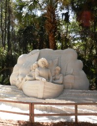 Brevard County Zoo Art of Sand Exhibition on the Space Coast