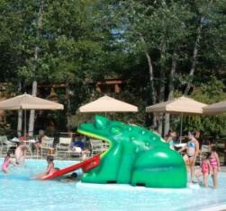 Woodloch Pines  Pool Frog Summer Fun.