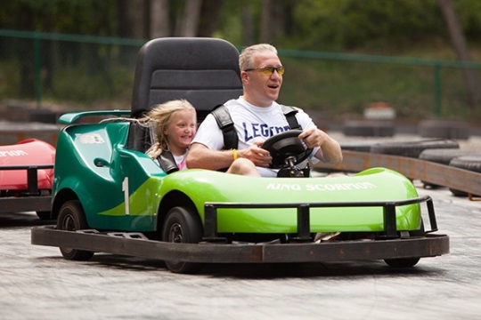 Go Carting at Woodloch Pines Resort in Pennsylvania