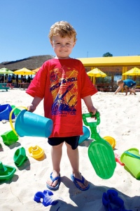 Lulu's Beach Bar Toddler Sand Play Gulf Shores, Alabama