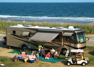 PirateLand Myrtle Beach SC Ocean front Camping