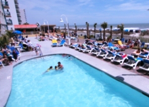 Paradise Resort Myrtle Beach SC Pool Area