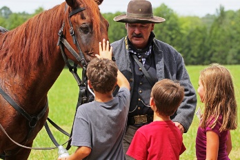 Manassas National Battlefield Living History for Kids