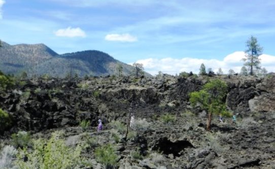 Sunset Crater Hiking in Arizona National Parks Free Days