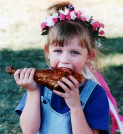 Arizona Renaissance Festival Turkey Leg Lunch