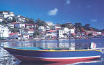 The picturesque capital city of St. George's Grenada 