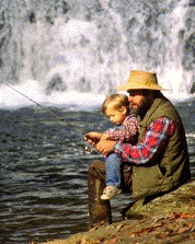 Grandparent & Grandchild Fishing in Georgia