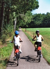 Austin Lehman Biking tour Holland