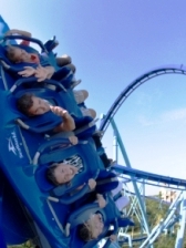 Sea World Florida Dive Deep Roller Coaster