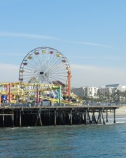 Santa Monica, California Ferris Wheel at The Beach